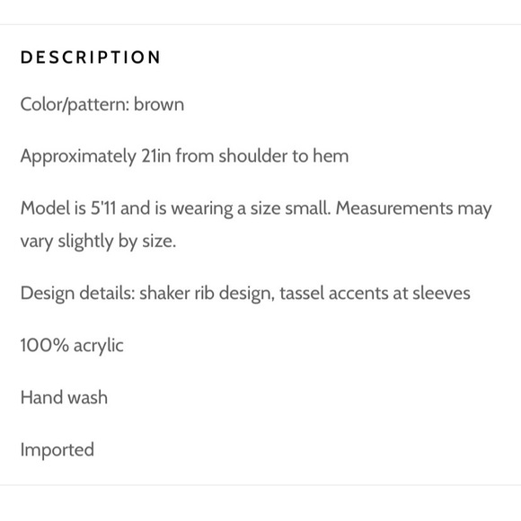 SALE HP/BOHO EMBELLISHED FRINGE STUNNER SWEATER - Picture 3 of 3